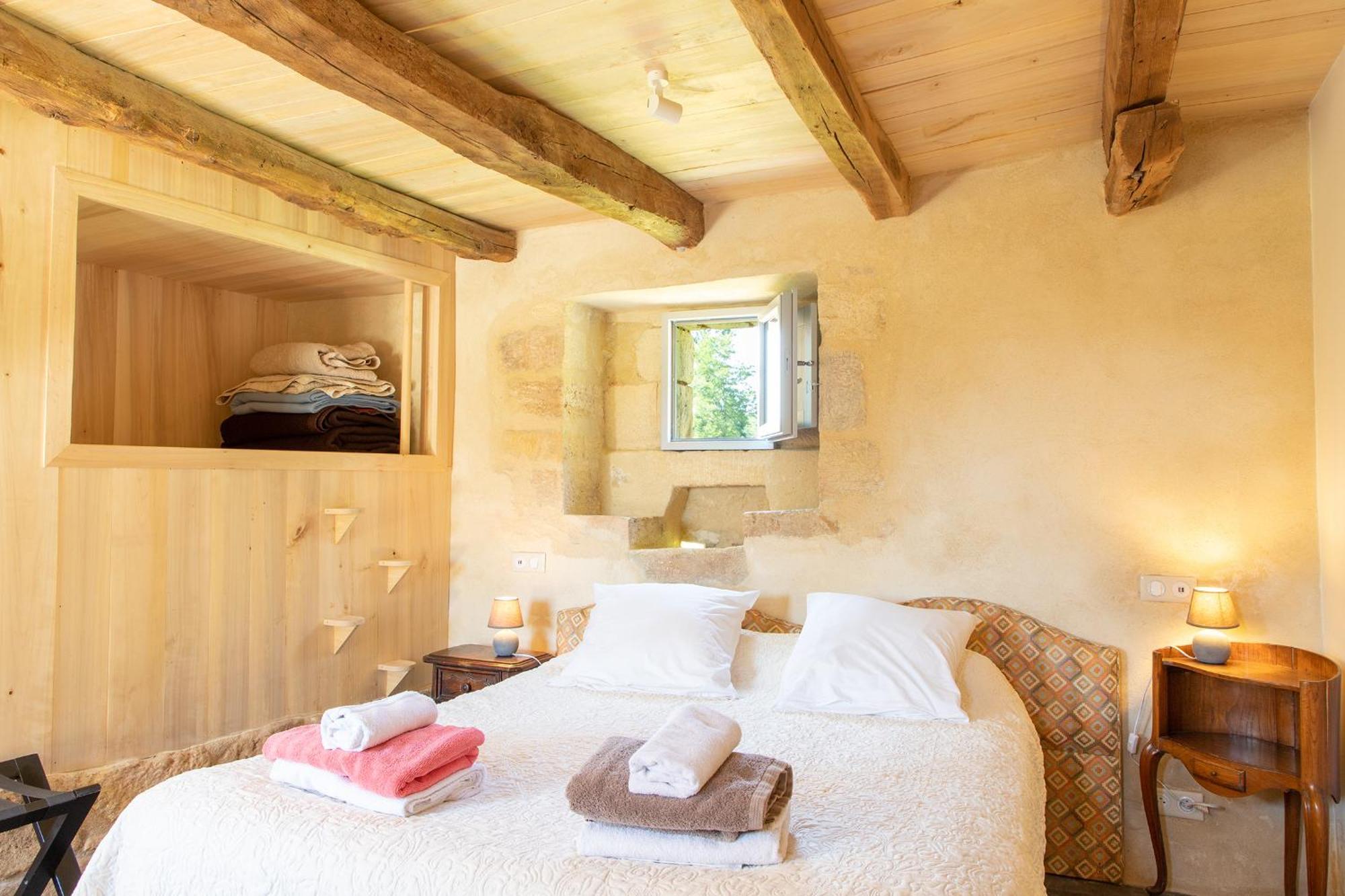 Chambres D'Hotes Avec Piscine La Grange Milou Beynac-et-Cazenac Rom bilde