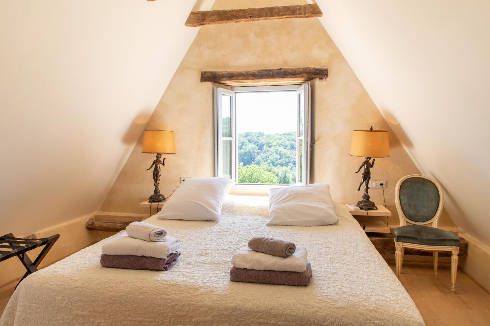 Chambres D'Hotes Avec Piscine La Grange Milou Beynac-et-Cazenac Rom bilde
