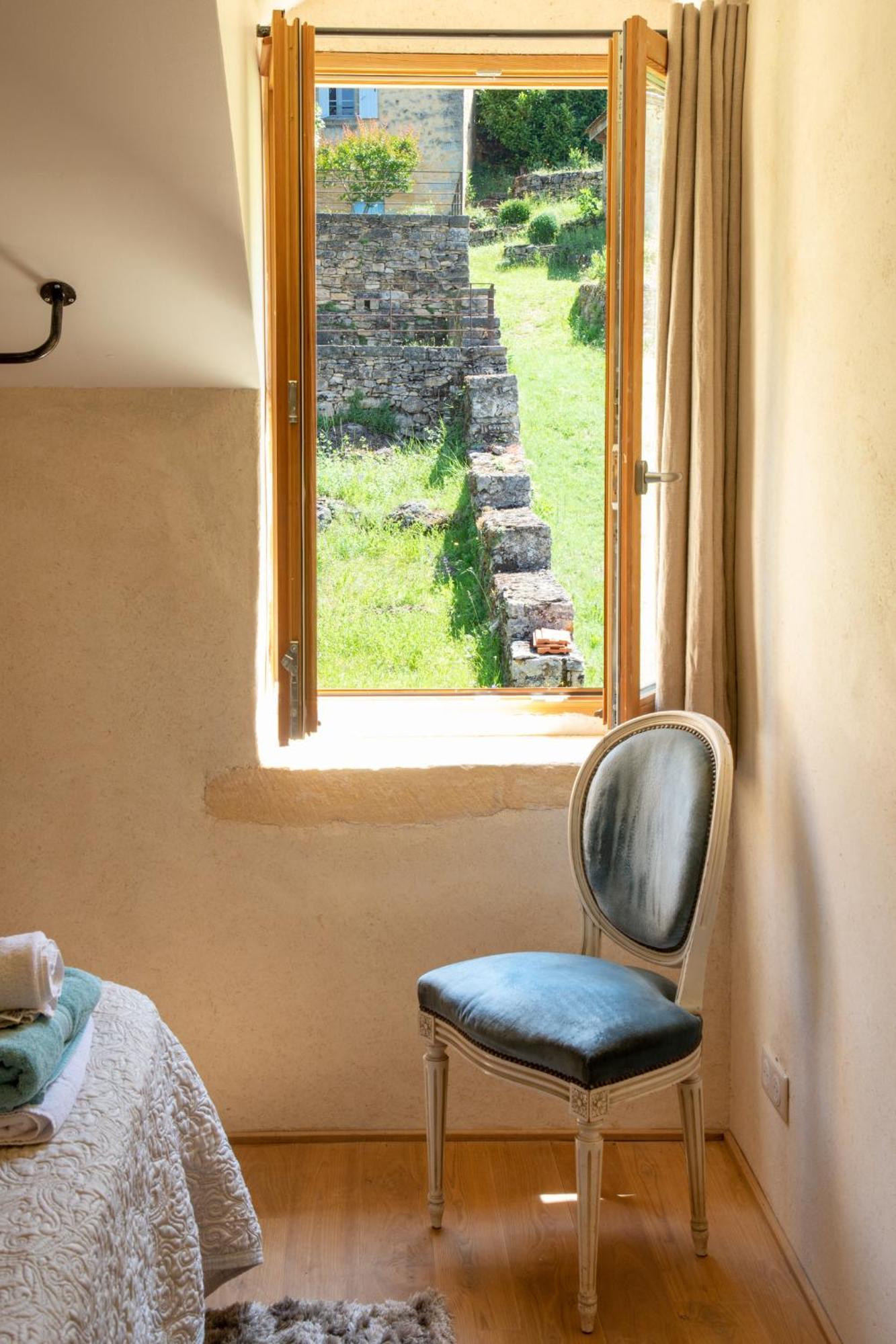 Chambres D'Hotes Avec Piscine La Grange Milou Beynac-et-Cazenac Rom bilde