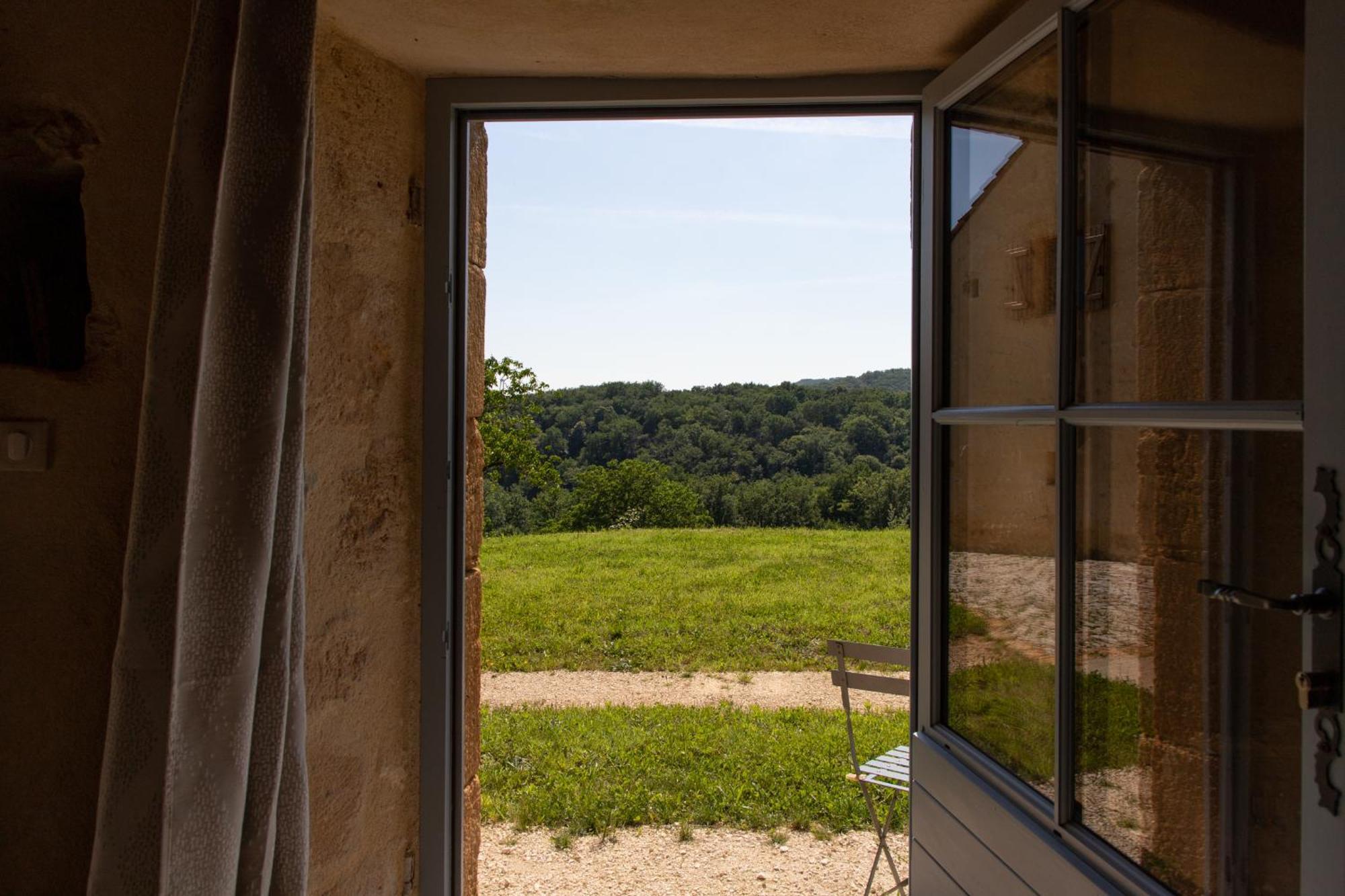 Chambres D'Hotes Avec Piscine La Grange Milou Beynac-et-Cazenac Rom bilde